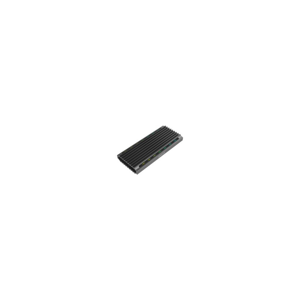 Caja Aisens Sdd M.2/sata Usb-c 3.1 Gris (asm2-rgb011gr)