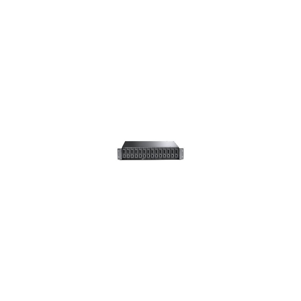 Chasis De Montaje Tp-link 14 Bahías Negro (tl-fc1420)
