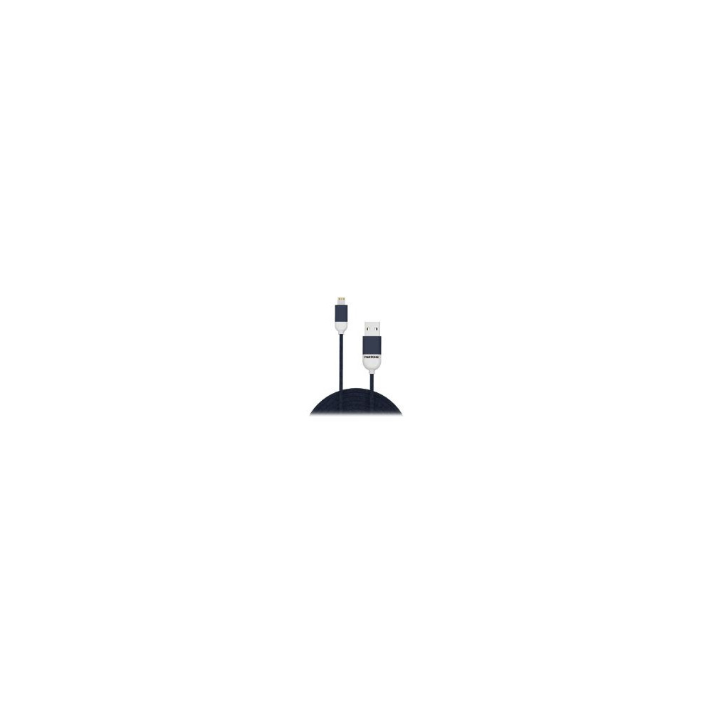 Cable Pantone Usb-a/m A Lightning/m Azul (pt-lcs001-5n)