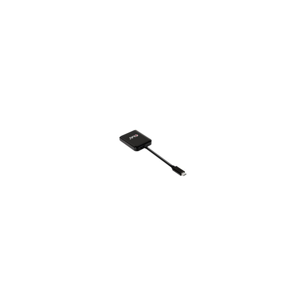 Adaptador Club 3d Usb-c/m A 2xdp/h Negro (csv-1555)