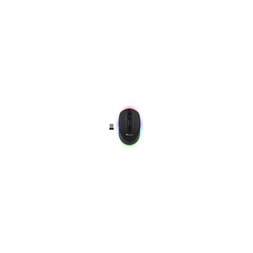 Ratón Gaming Ngs Óptico Rf Bt 2400dpi Negro (smog-rb)