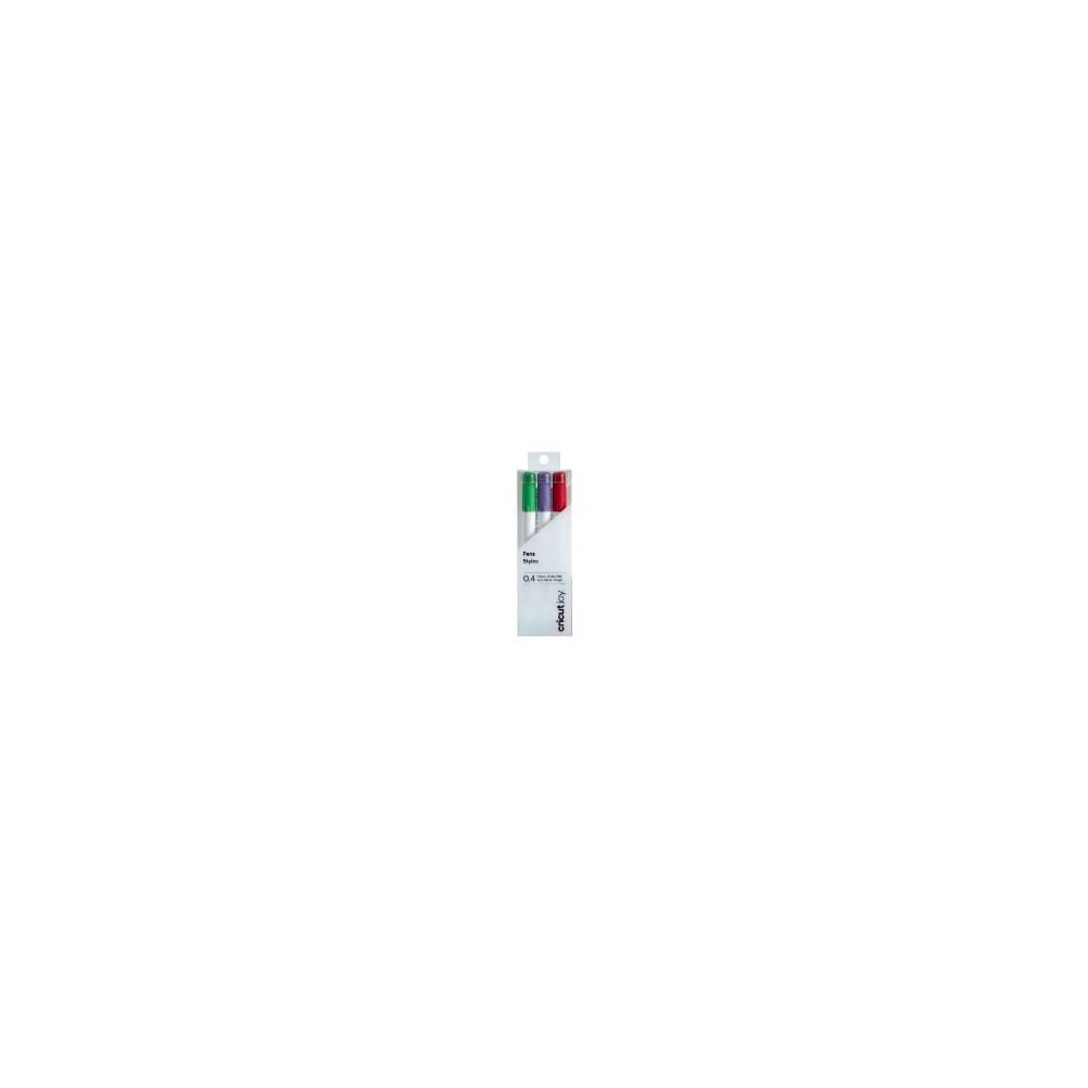 Bolígrafos Cricut Punta Fina 0.4mm Pack 3 (crc-2007077)