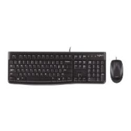T+ratón Logitech Mk120 Usb Alemán Negro (920-002540)