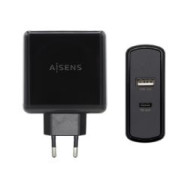 Cargador Pared Aisens 57w 2xusb Negro (asch-2pd45a-bk)