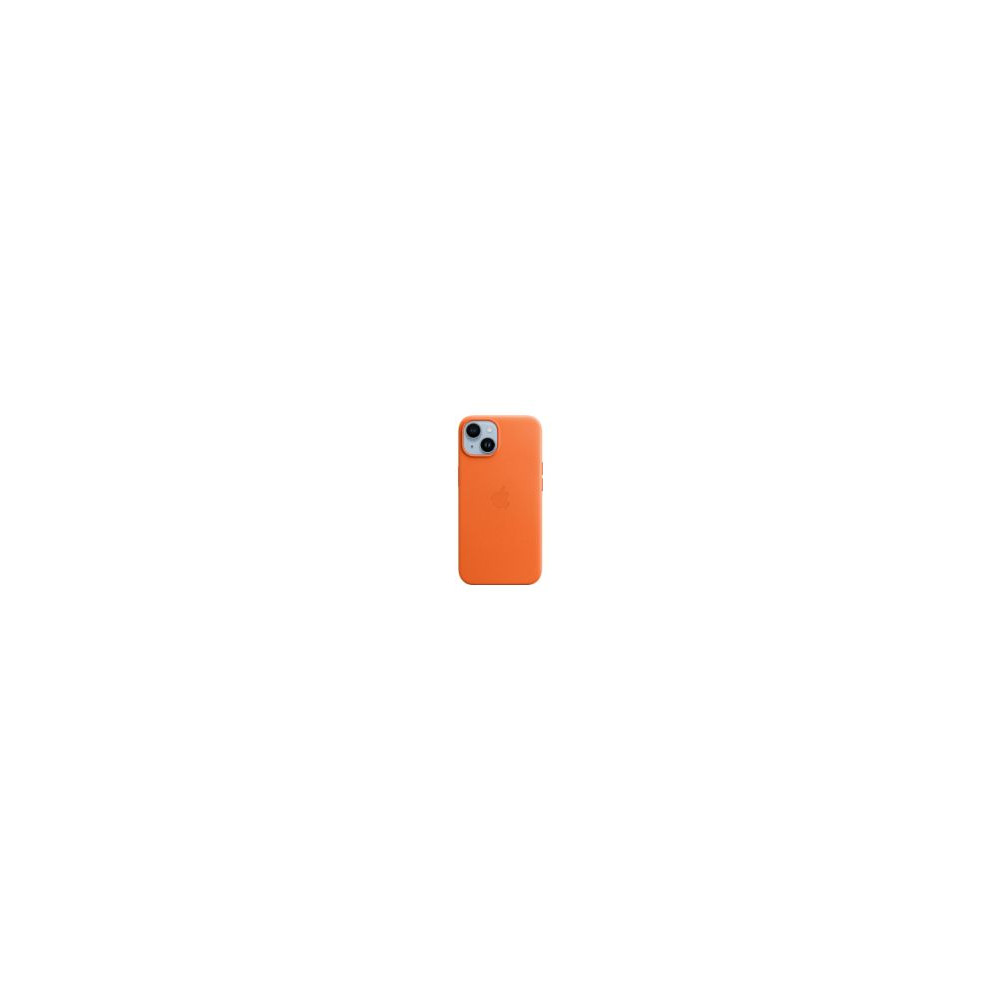 Funda Apple 6.1" Cuero Iphone 14 Naranja (mpp83zm/a)