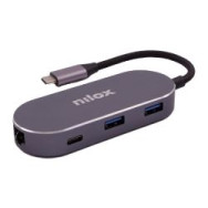 Docking Nilox Usb-c A 3xusb-a/hdmi/rj45 (nxdsusbc02)