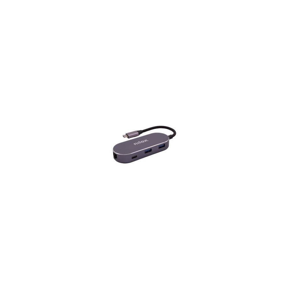 Docking Nilox Usb-c A 3xusb-a/hdmi/rj45 (nxdsusbc02)