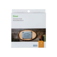 Hoja De Aluminio Cricut 10x10cm 4u Gris (crc-2007461)