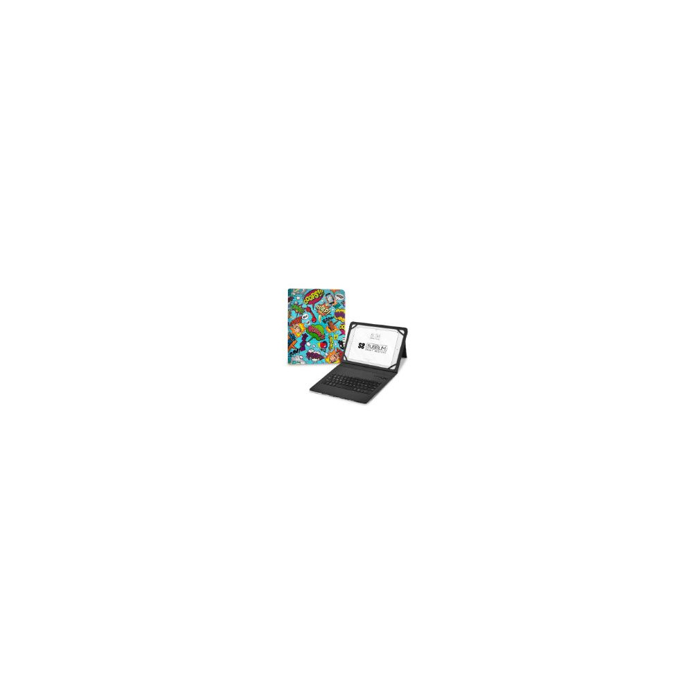 Funda+teclado Subblim 9.6"-11" Còmic (subkt5-bttc20)
