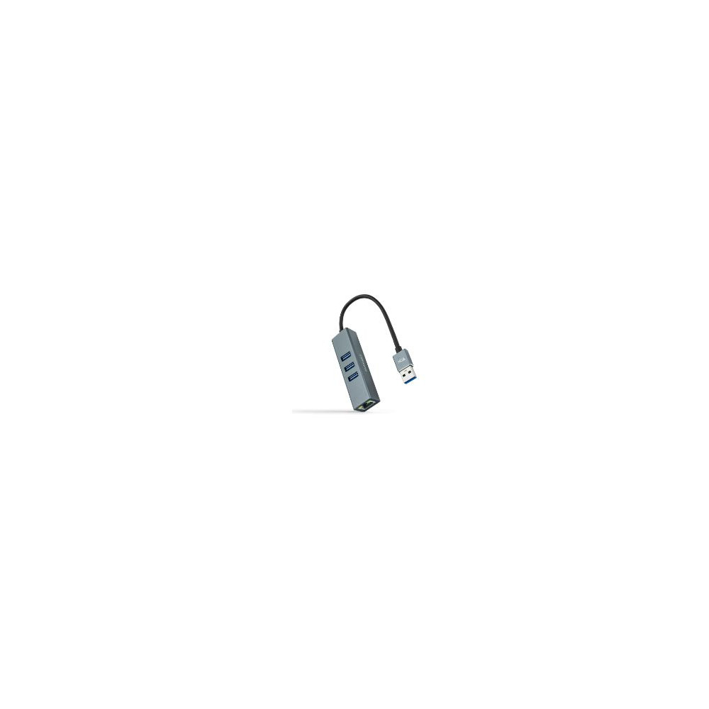 Adaptador Nanocable Usb-a A 3xusb-a/rj45 (10.03.0407)
