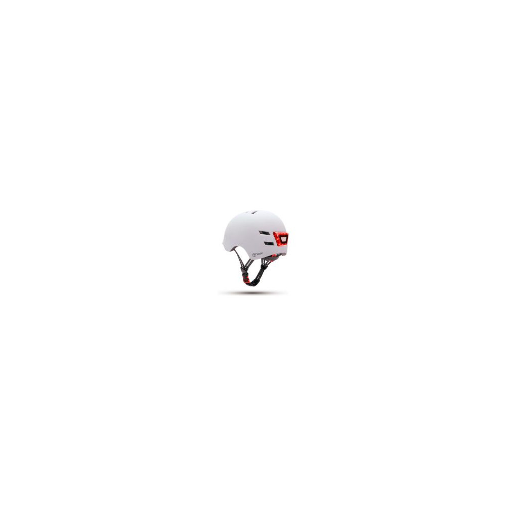 Casco Youin Led Frontal/trasera Talla L Blanco (ma1011)