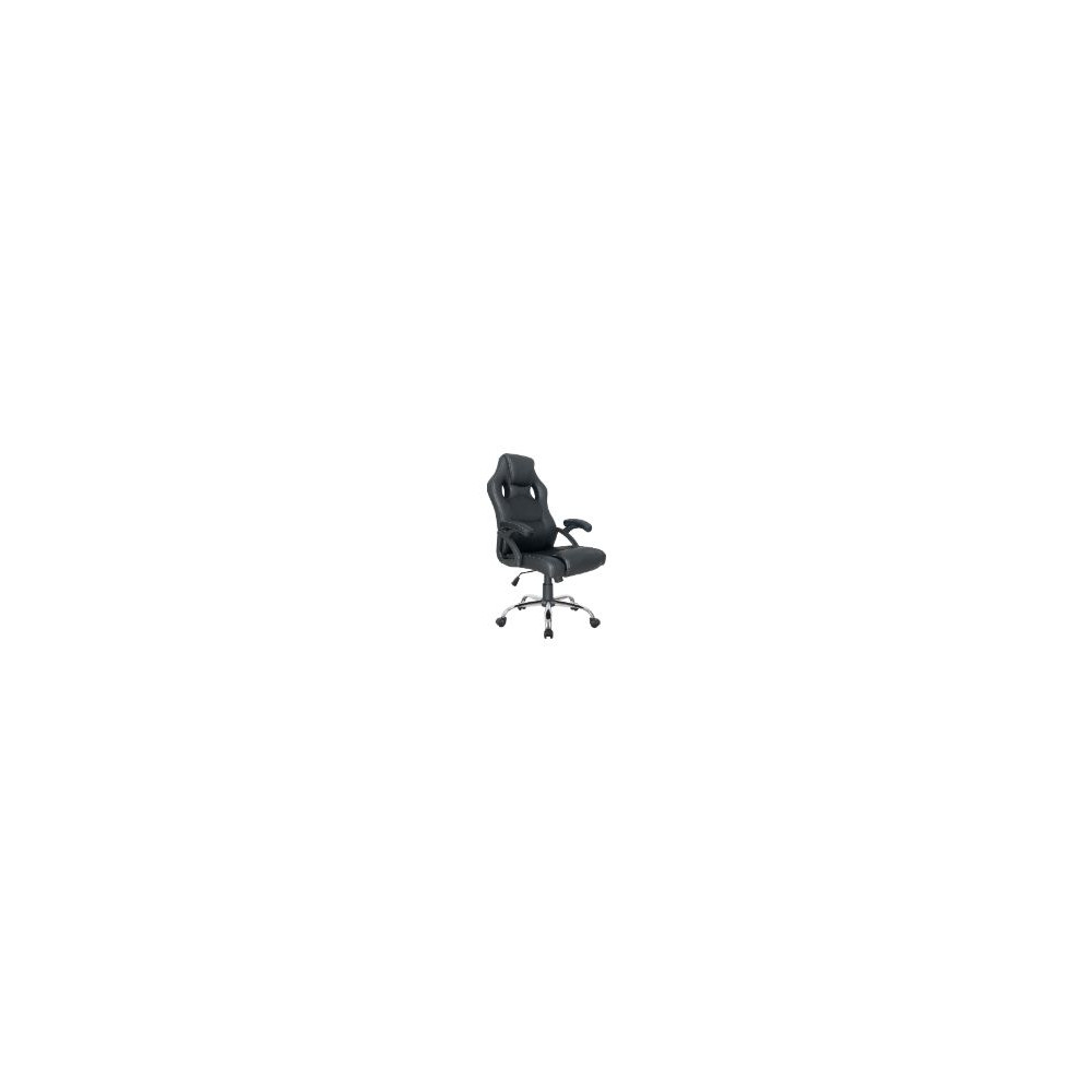 Silla De Oficina Equip Ergonómica Negra (eq651016)