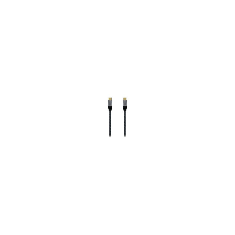 Cable Aisens Usb-c/m 4 A Usb-c 4/m 1.5m Gris(a107-0672)