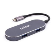 Dock Nilox Usb-c A 3xusb-a 1xusb-c Pd/hdmi (nxdsusbc01)