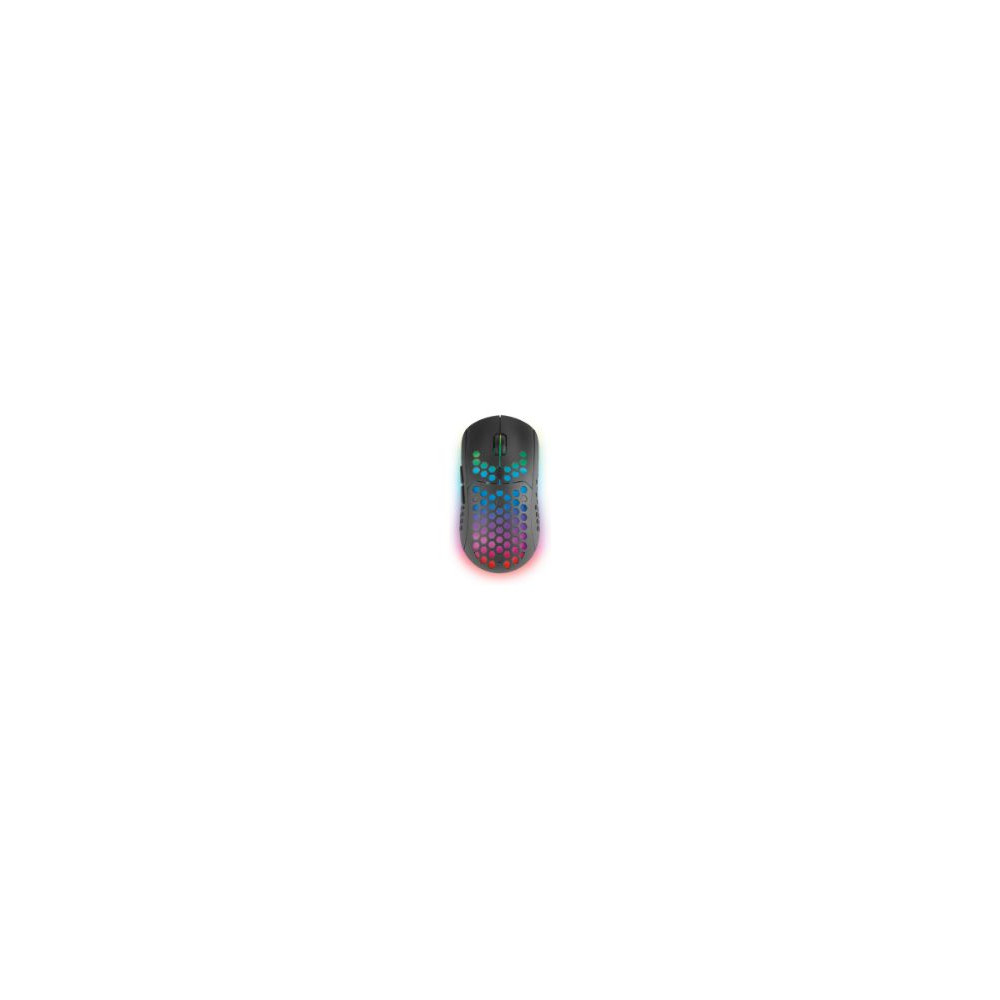 Ratón Mars Gaming Rgb Rf 2.4ghz 3200dpi Negro (mmw3)