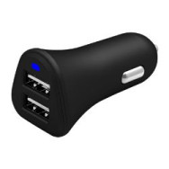 Cargador De Coche Celly 2xusb-a 2.0 Negro (pccc2usbbk)