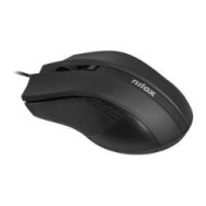 Ratón Nilox Óptico Usb-a 1600dpi Negro (mousb1002)