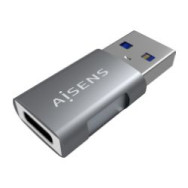 Adaptador Aisens Usb-a/m A Usb-c/h Gris (a108-0655)