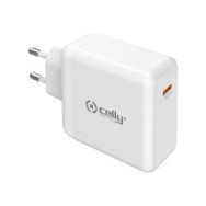 Cargador De Pared Celly 65w 1xusb Blanco (tc1c65wganwh)