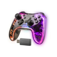 Gamepad Mars Gaming Rgb Inalámbrico Rf Negro (mgp24)