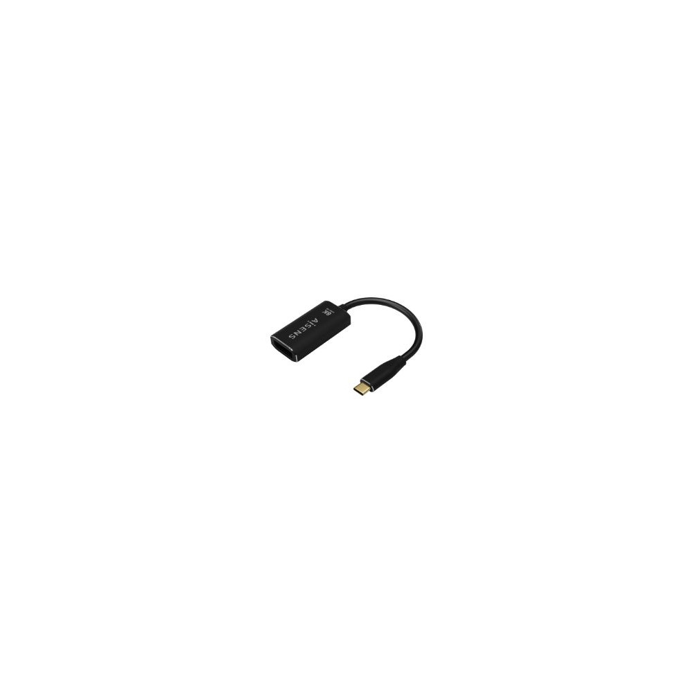 Adaptador Aisens Usb-c/m A Dp/h 15cm Negro (a109-0690)