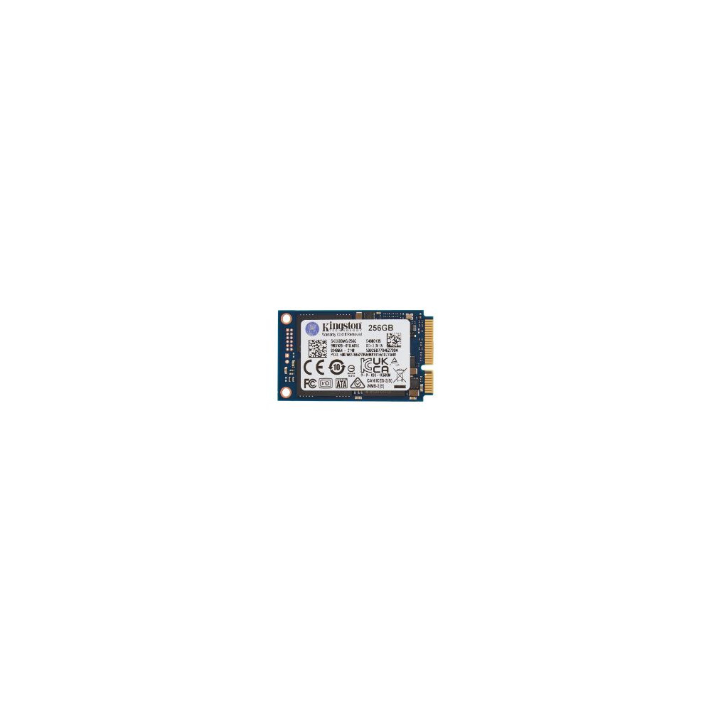 Ssd Kingston Kc600 256gb Msata Sata3 3d (skc600ms/256g)