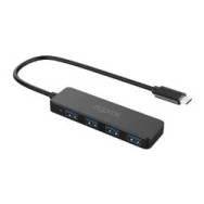 Hub Approx Usb-c A 4xusb-a 3.0 27cm Negro (appc54)