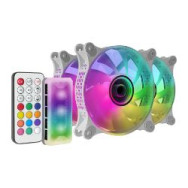 Ventilador Mars Gaming 120mm Argb Kit3 Blanco(mf3dkitw)