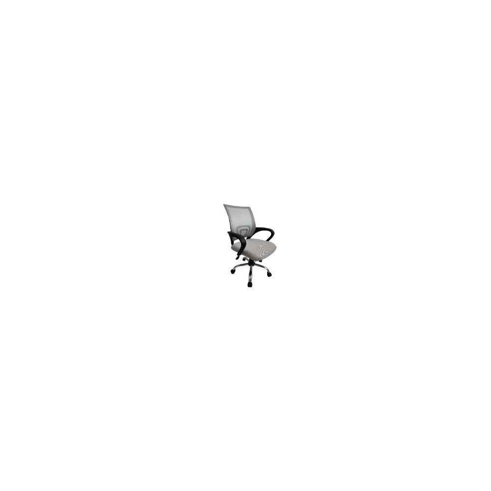 Silla De Oficina Equip Malla Gris Clara (eq651015)