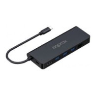 Docking Station Approx 8en1 Usb-c A Hdmi/dp/lan (appc53