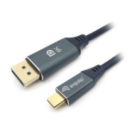 Cable Equip Usb-c/m A Dp 1.4/m 1m Negro (eq133421)