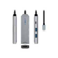 Adaptador Aisens 4en1 Usb-c 15cm Gris (asuc-4p002-gr)
