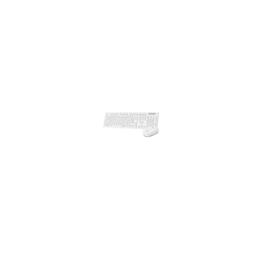 T+ratón Subblim Business Slim Rf Blanco (subkbc-cssw11)