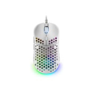 Ratón Mars Gaming Rgb Usb-a 12800dpi Blanco (mm55w)