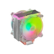 Ventilador Mars Gaming 2x120mm 220w Argb Plata (mcpu66)