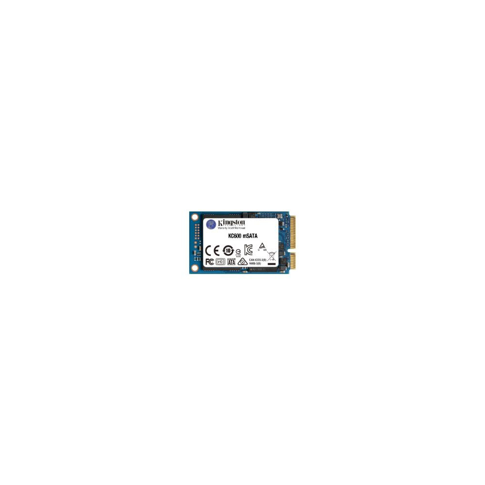 Ssd Kingston Kc600 512gb Msata 3d (skc600ms/512g)
