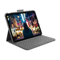 Funda Con Teclado Logitech Slim Folio Gris (920-011426)