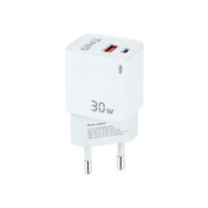 Cargador De Pared Tooq 30w Usb-a/c (tqwc-ganqcpd30wt)
