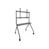 Soporte De Suelo Tooq 50"-86" Ruedas 120kg (fs20205m-b)
