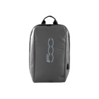 Mochila Fiat 500 15 Tela Negra/gris (backpack500gr)