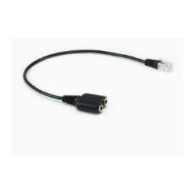 Cable Equip 1xrj9/m A 2x3.5mm/h 0.25m Negro (eq147944)