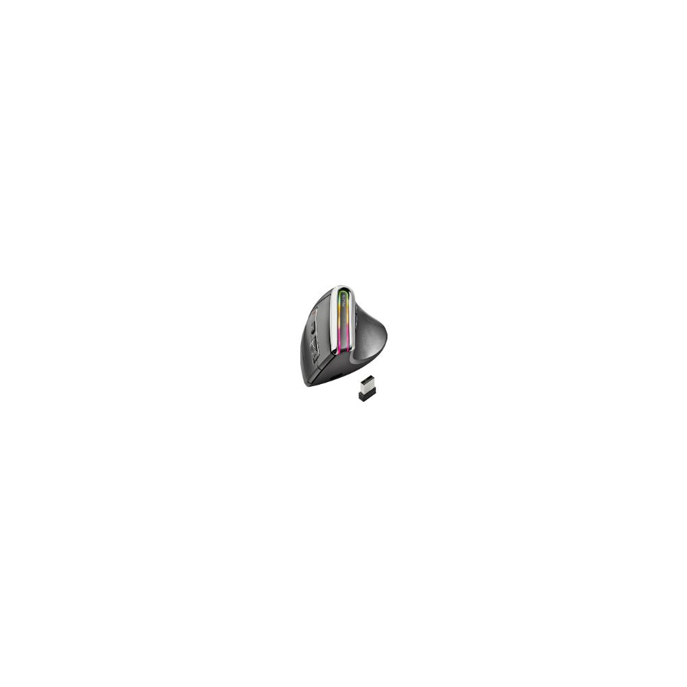 Ratón Vertical Ngs Óptico Rf Bt 3200dpi Negro(evokarma)