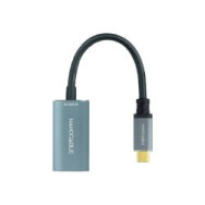 Nanocable Usb-c/m A Dp/h 15cm Gris (10.16.4104-g)