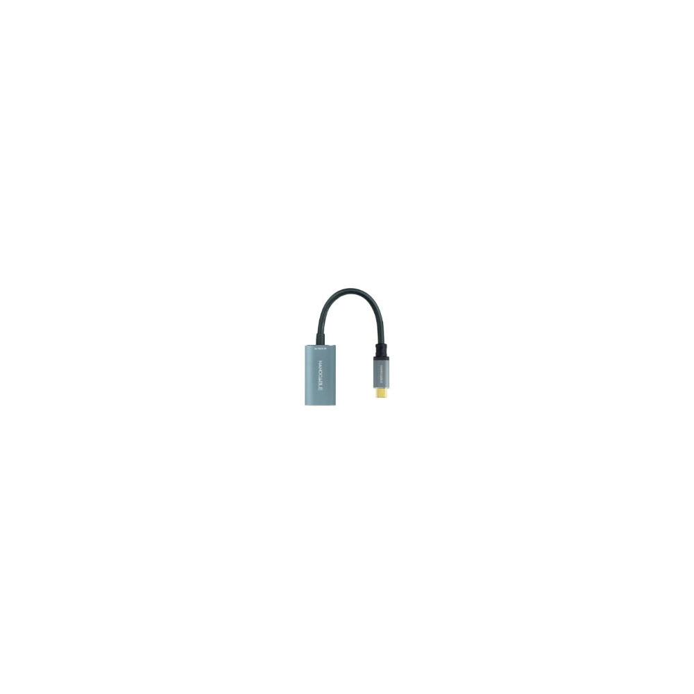 Nanocable Usb-c/m A Dp/h 15cm Gris (10.16.4104-g)