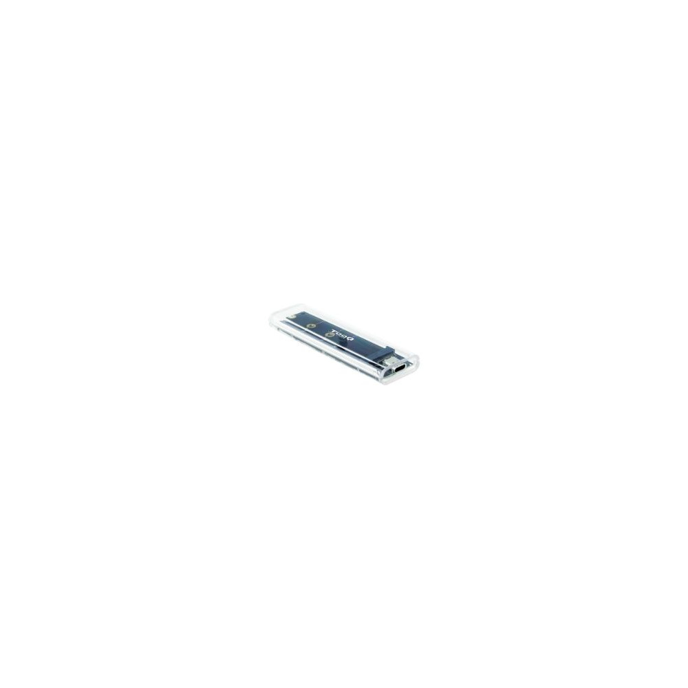Caja Tooq Ssd M.2 Nvme Usb 3.1 Transparente (tqe-2200)