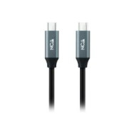 Nanocable Usb-c/m A Usb-c/m 3m Gris/negro (10014303)