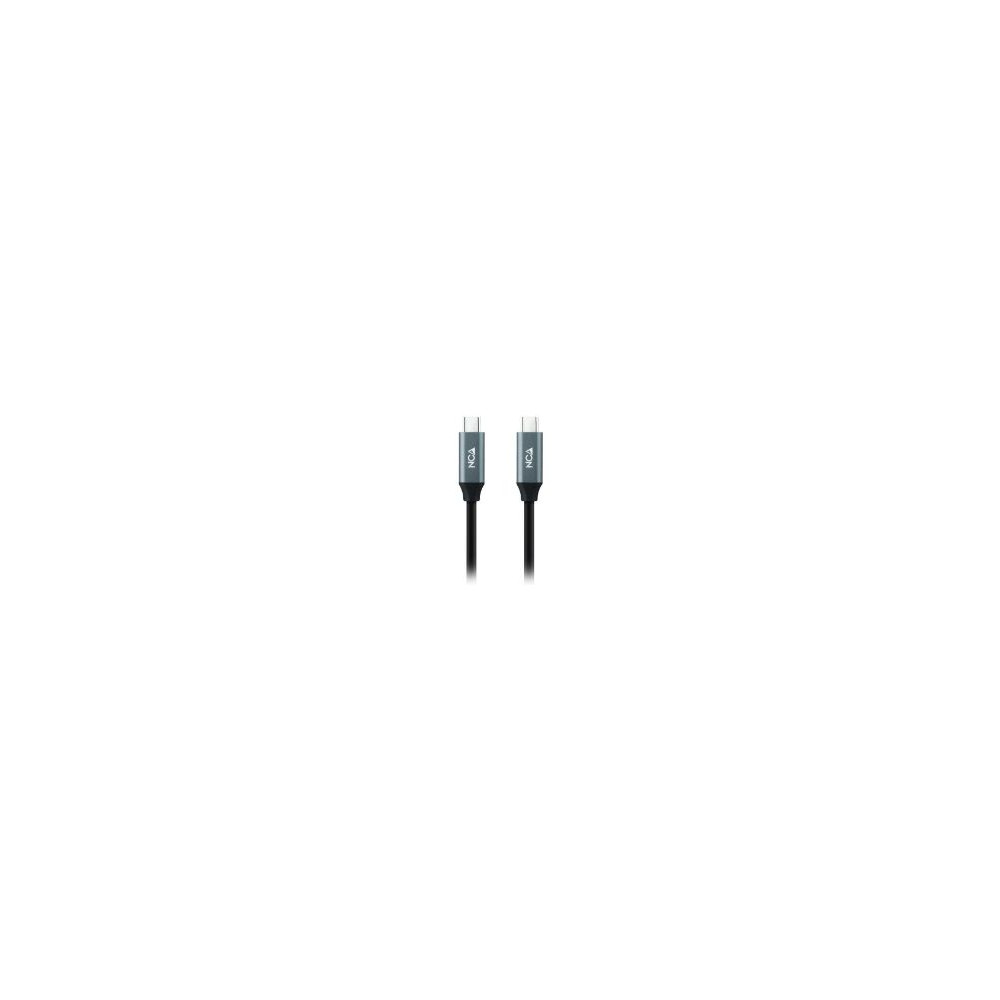 Nanocable Usb-c/m A Usb-c/m 3m Gris/negro (10.01.4303)