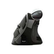 Ratón Vertical Trust Voxx Rf Bluetooth Negro (23731)