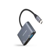 Adaptador Nanocable Usb-c/m-hdmi/vga Gris (10.16.4303)