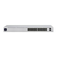 Switch Ubiquiti 24xrj45 Gbe 2xsfp Rack Plata (usw-24)